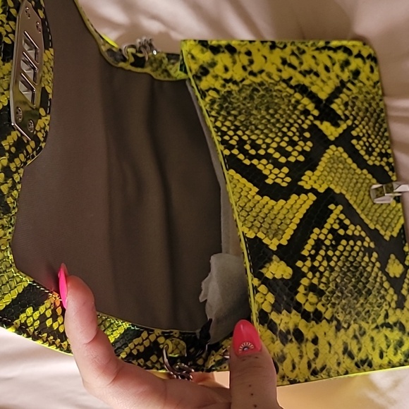Rebecca Minkoff Neon Snake Pattern Bag - Picture 3 of 6